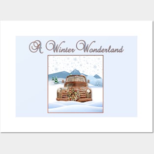 A Winter Wonderland Posters and Art